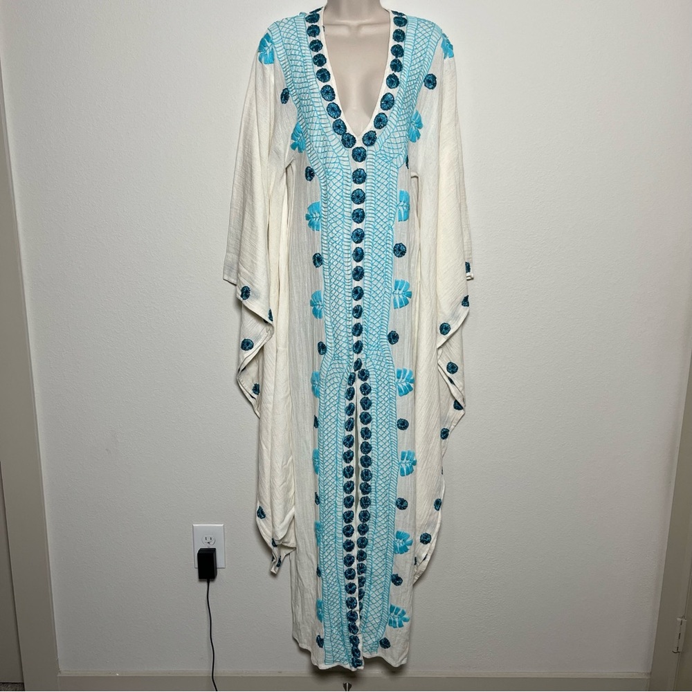 Apashanka Women Maxi Dress Small Cottagecore Long Flare‎ Sleeve Bohemian